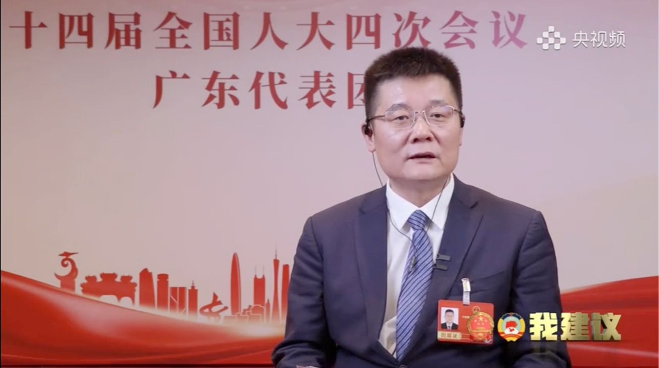 全国人大代表、校长赵醒村登上央视畅谈建议